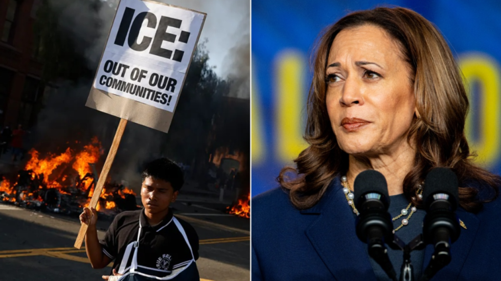 Harris ripped for ‘appalling’ LA ICE raids statement placing blame on Trump: ‘The country dodged a bullet’
