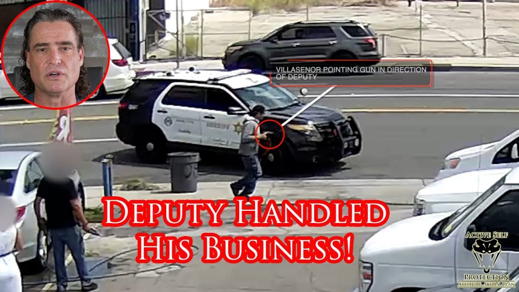 Deputy Puts Armed Robber Down