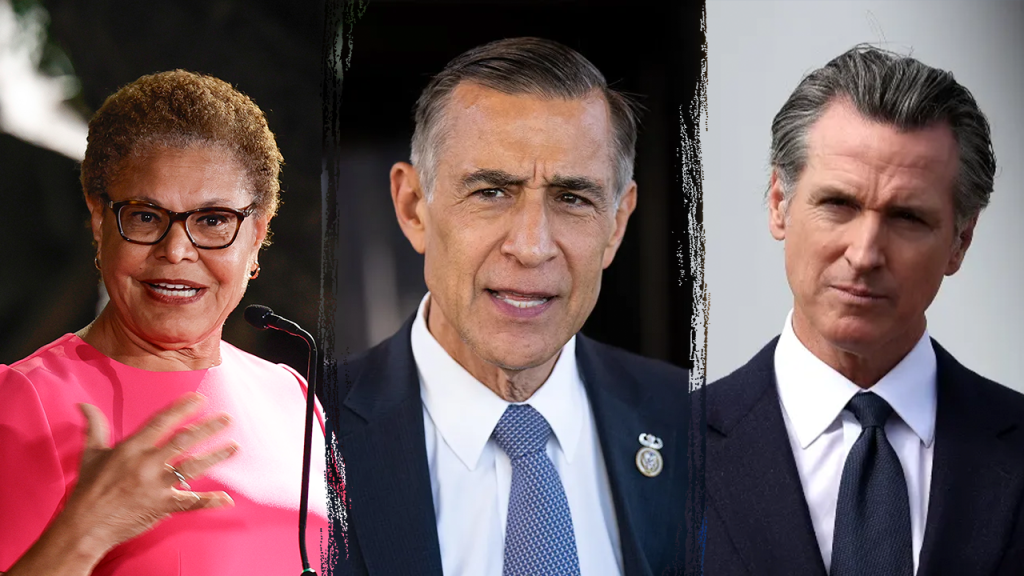 GOP lawmaker flips script on Newsom, Bass by defining anti-ICE riots with 1 word