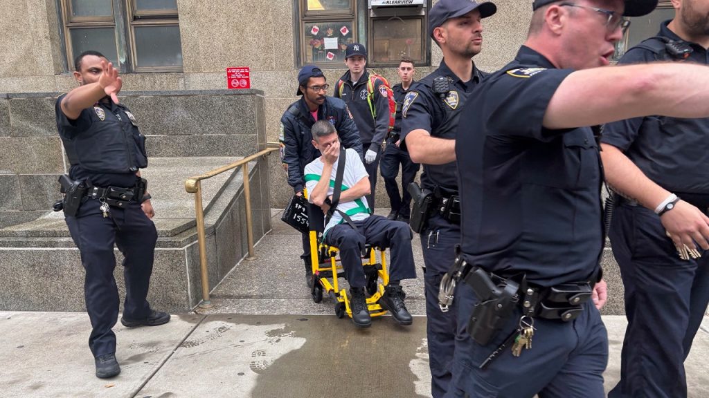 2 NYC court officers stabbed at site of iconic trials