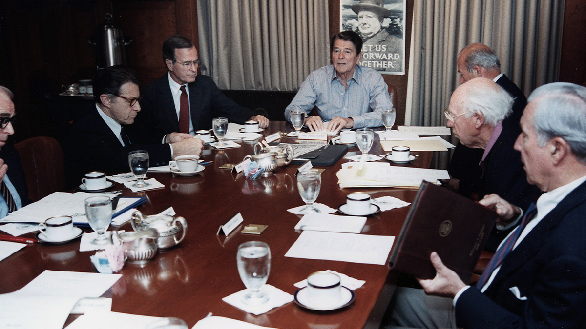 Reagan in the Situation Room