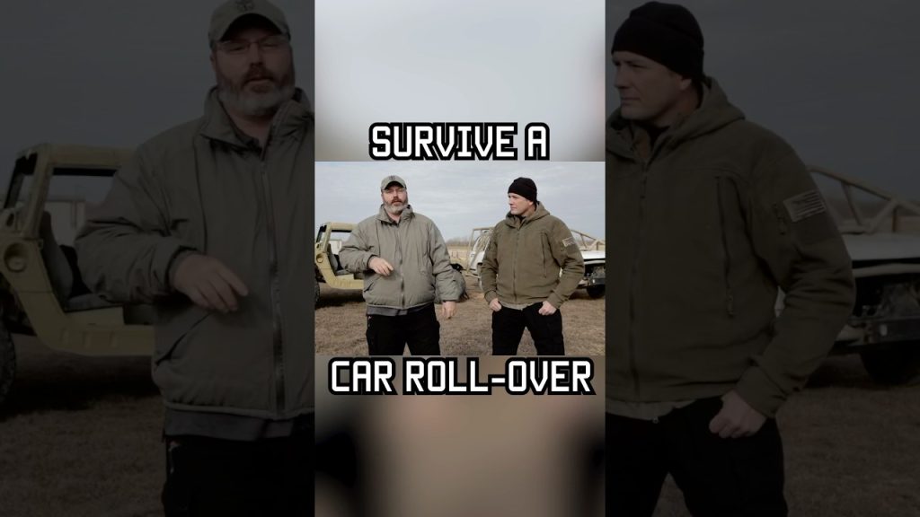 Could YOU survive a car roll-over? Learn life-saving tips in just 60 seconds!  #CarSafety  #shorts