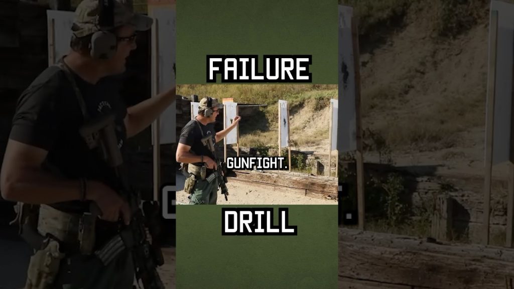 Top Combat Drills To Know: Failure Drill #tips #shorts #military