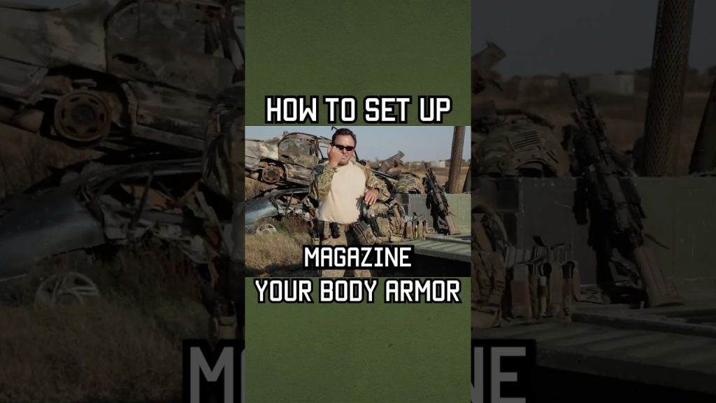 How do you set up body armor? #bodyarmor #shorts #military