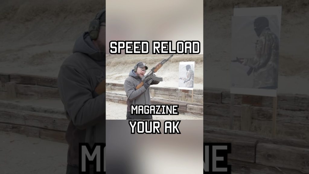 Speed reloading an AK #shorts #military