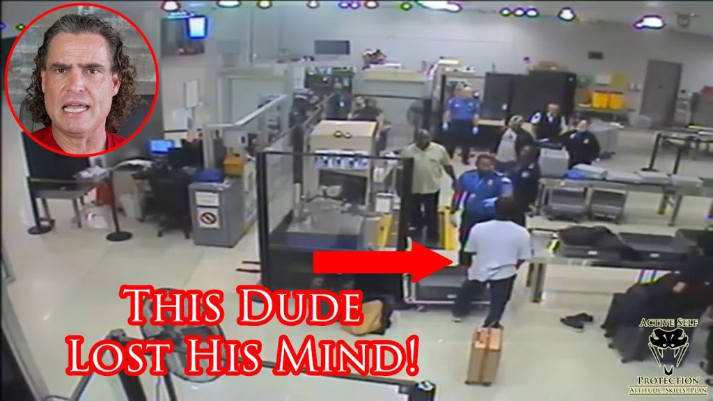 Man At TSA Screening Chooses Violence