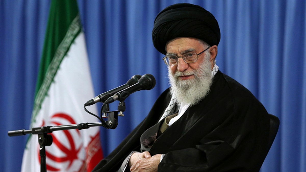Iranian Supreme Leader Ali Khamenei.