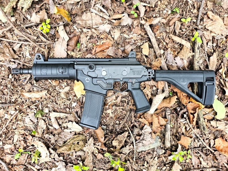 The left side of the Ace. 