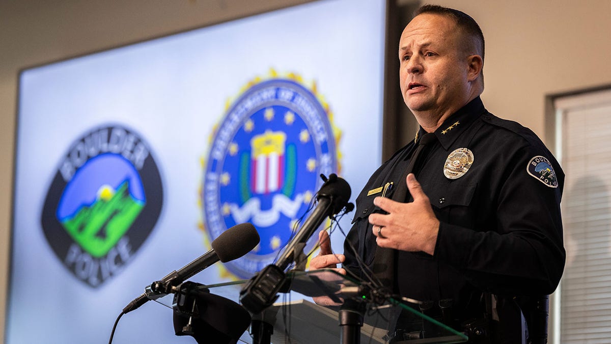 Boulder police Chief Stephen Redfearn