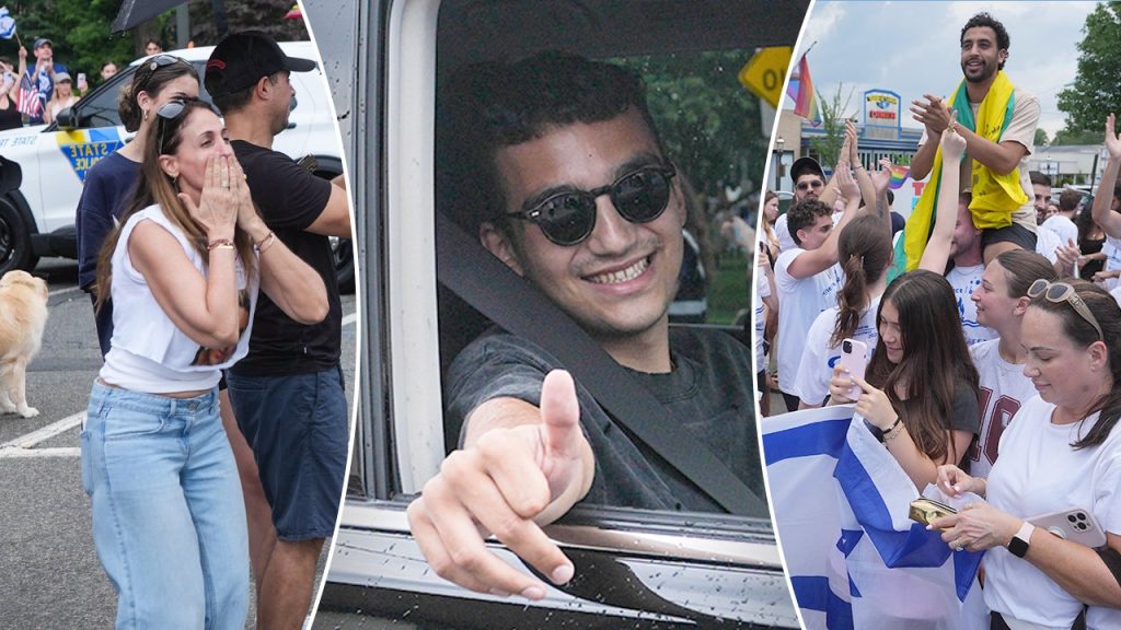 Former Hamas hostage Edan Alexander returns to a hero’s welcome in New Jersey