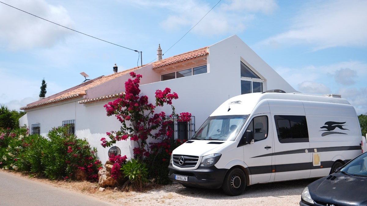 The house where Christian Brueckner was staying