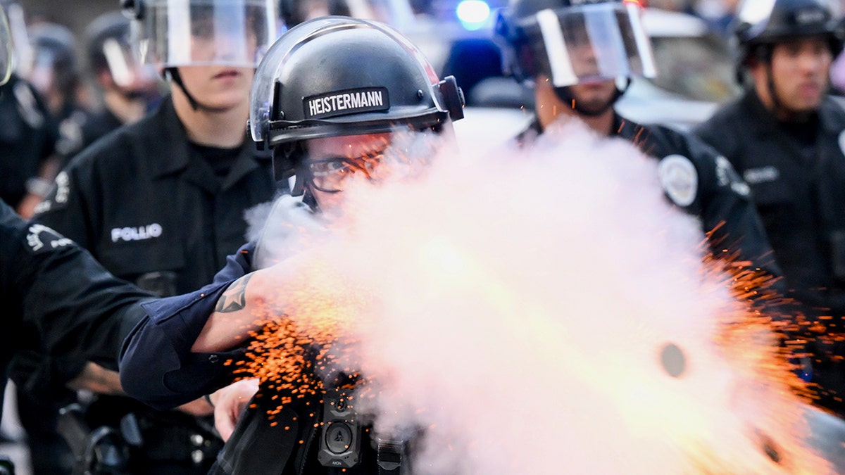 LAPD less-lethal projectile