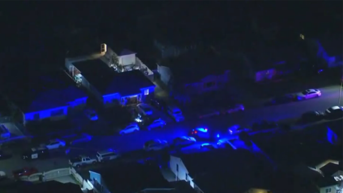 Scene of shooting in Baldwin Park, California