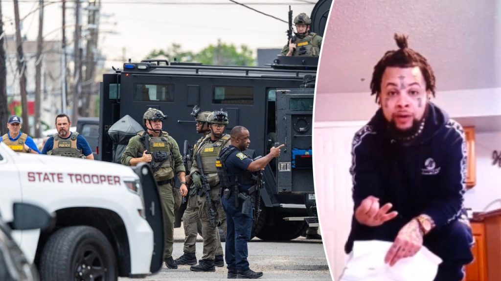 Authorities raid home where New Orleans jail escapee appeared to shoot video pleading for help: source
