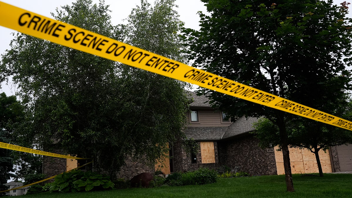 Exterior of home of Minnesota state Rep. Melissa Hortman