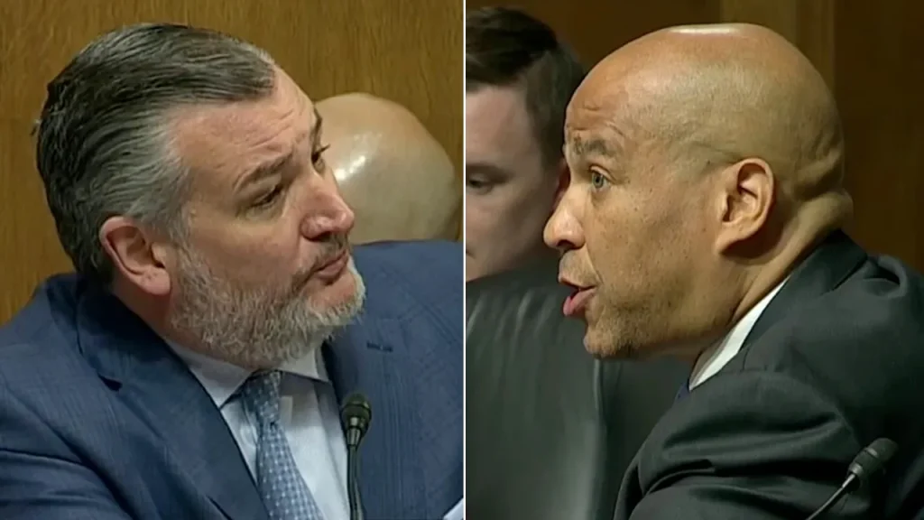 Booker, Cruz spar over threats to US judges in fiery Senate exchange