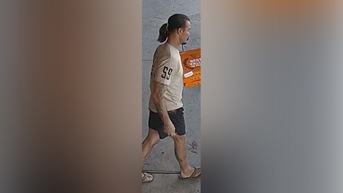 A wanted poster for Travis Decker