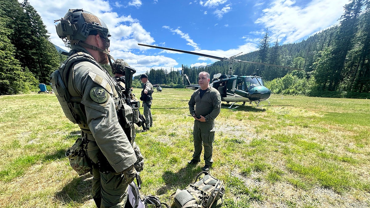 Deputies participate in the search for Travis Decker