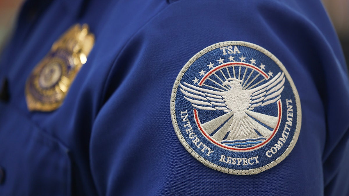 TSA agent in uniform in Florida
