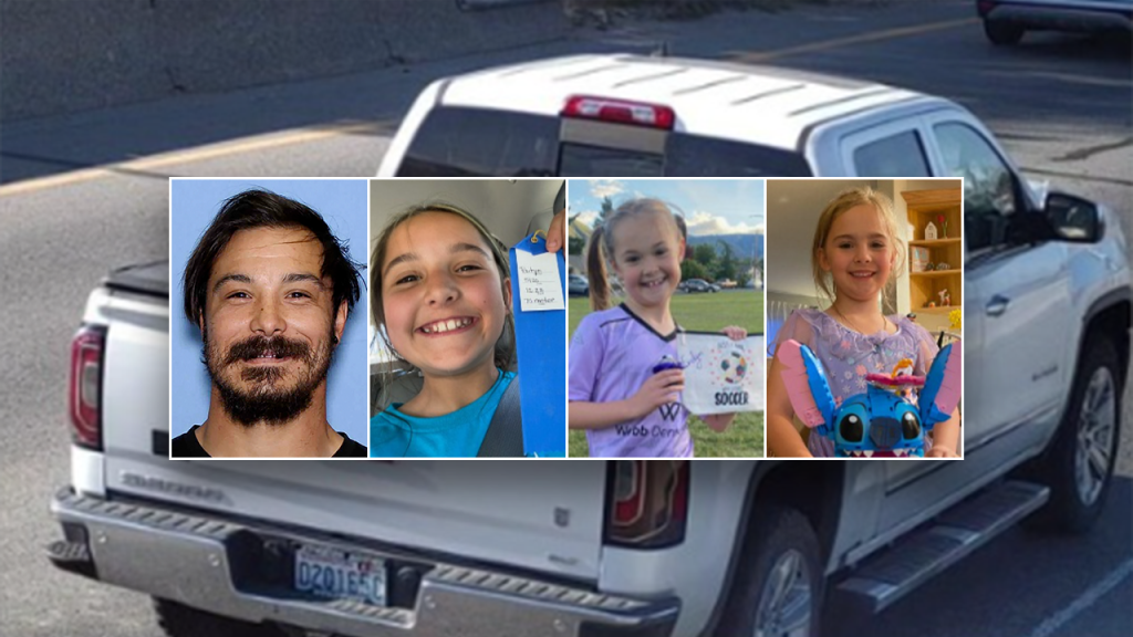 Washington state father wanted for murder after 3 daughters found dead