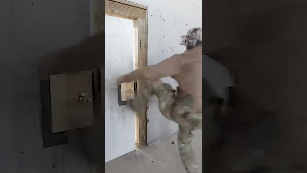 How to kick in a door #shorts #tips