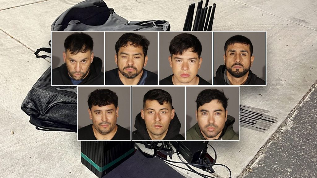 California police nab 7 foreign nationals in jewelry store heist, 1 suspect still loose California police nab 7 foreign nationals in jewelry store heist, 1 suspect still loose