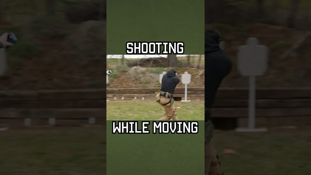 Shooting while moving made easy #shorts #military