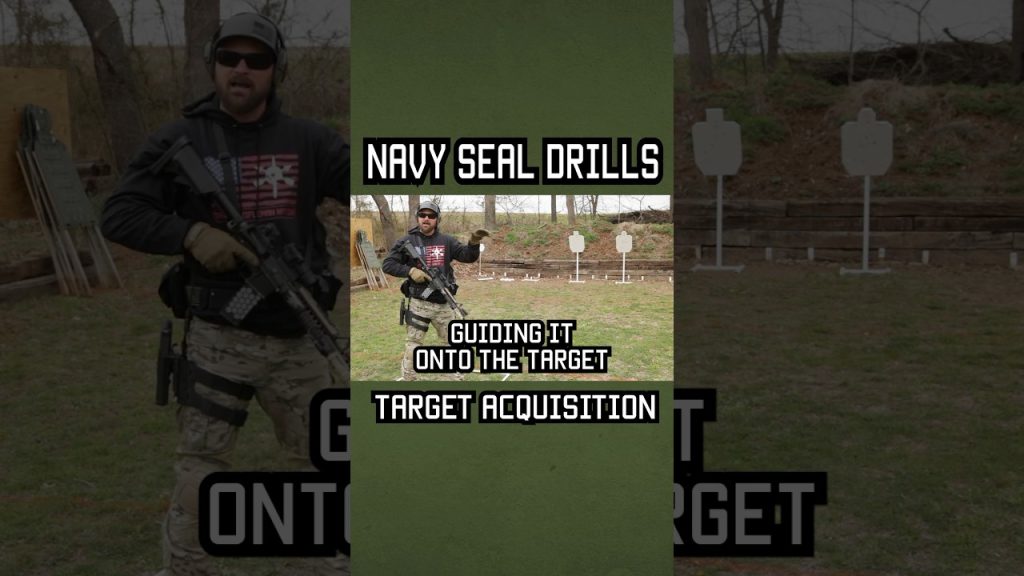 NAVY SEAL TOP 3 SHOOTING DRILLS PT. 1- TARGET ACQUISTION #shorts #navyseal