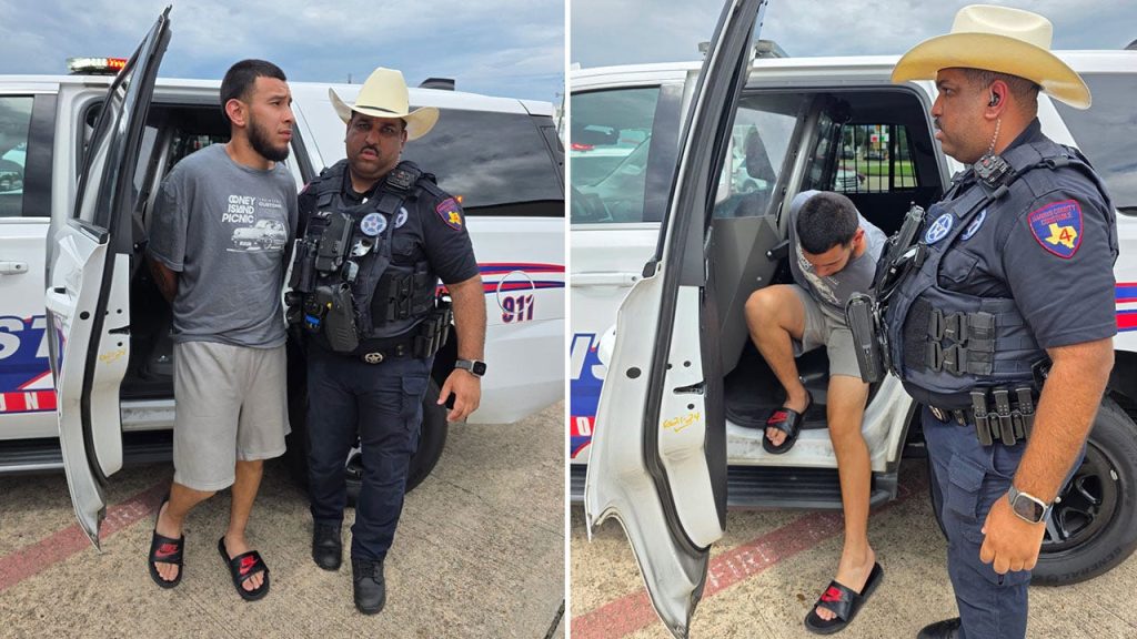 Texas man on probation allegedly chases ICE vehicle, damages it after enforcement raid Texas man on probation allegedly chases ICE vehicle, damages it after enforcement raid