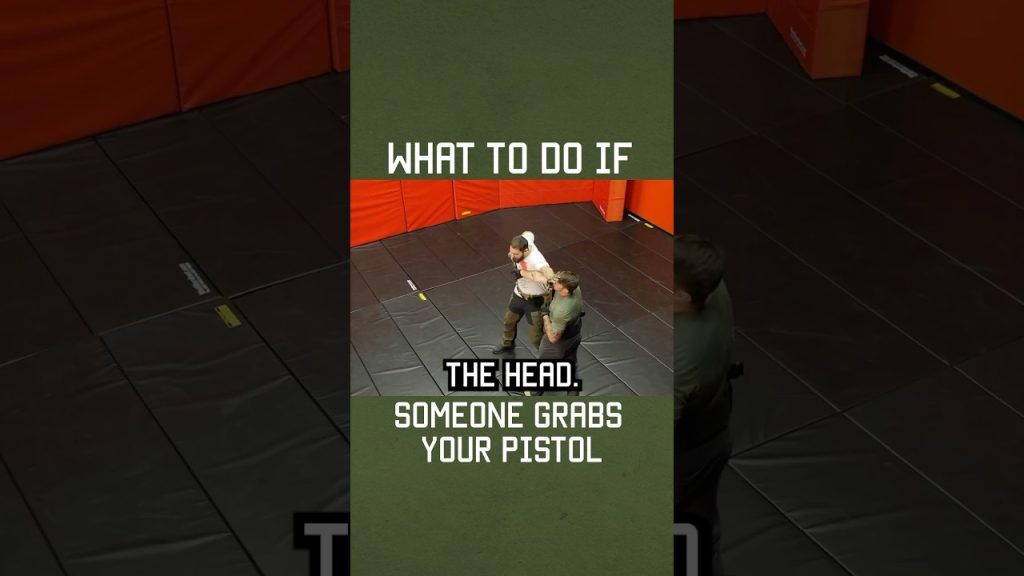 What to do if someone grabs your pistol. #shorts #selfdefense