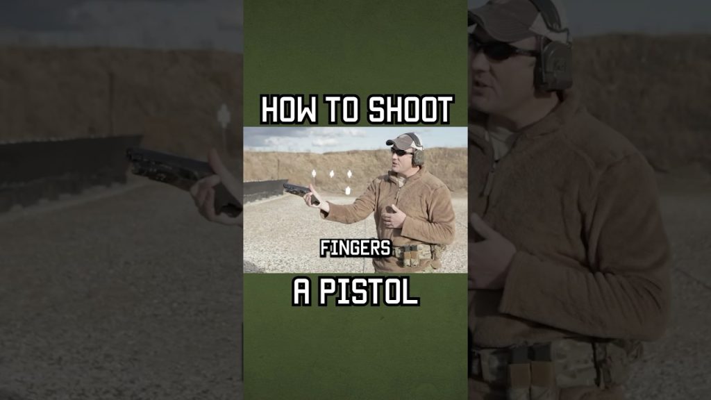 The basics of pistol shooting #shorts