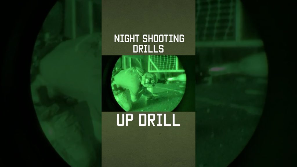 Top Night Shooting Drills: Up Drill #shorts #nightvision #tips