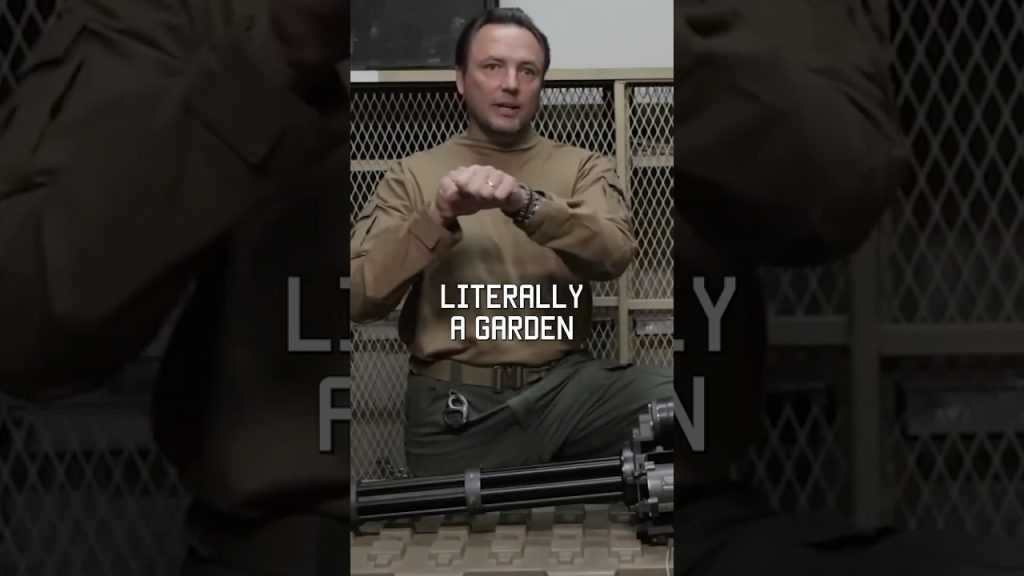 Why the MINIGUN is so helpful #minigun #shorts #tacticalrifleman #military