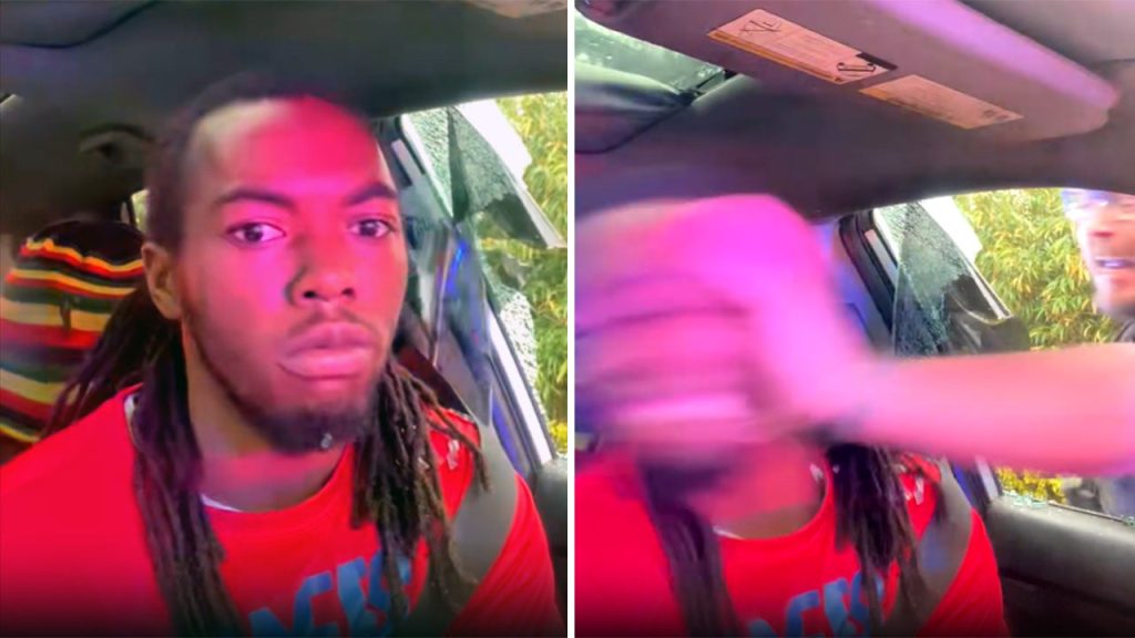 Jacksonville, Florida police investigating ‘viral’ video showing officer punching driver in the face Jacksonville, Florida police investigating ‘viral’ video showing officer punching driver in the face
