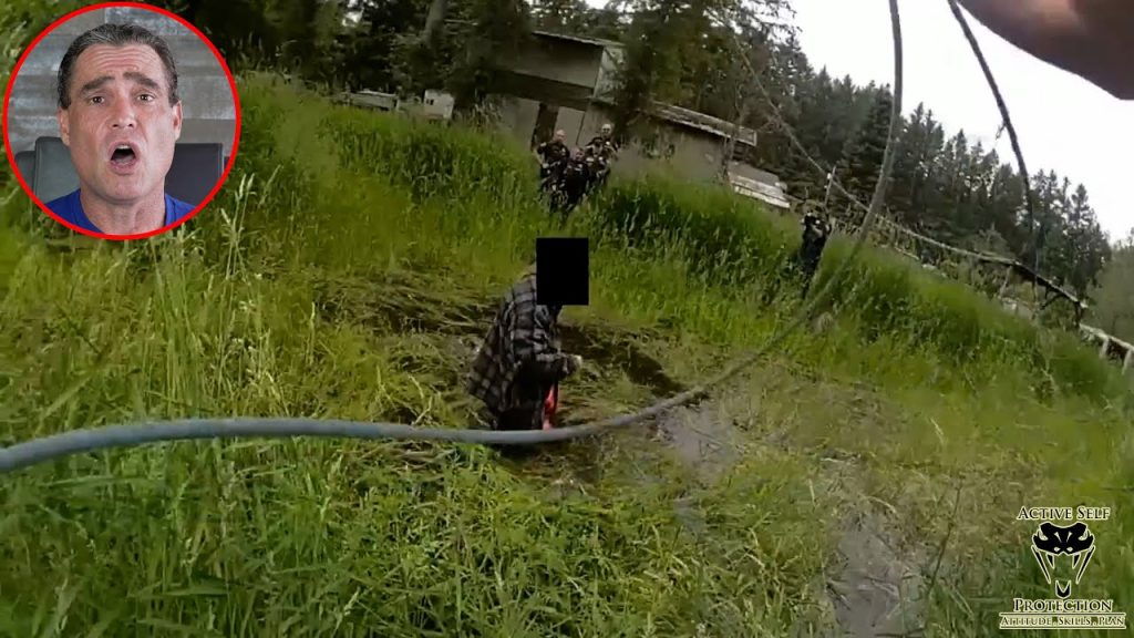 Deputy Uses Lasso To End The Threat!