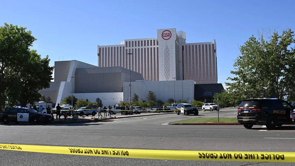 Reno, Nevada casino shooting remains a mystery as police reveal suspect fired 80 shots Reno, Nevada casino shooting remains a mystery as police reveal suspect fired 80 shots