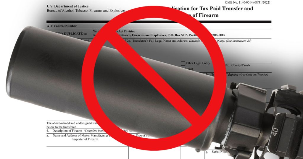 Gun Rights Groups Sue New Jersey Over Silencer Ban: Say It’s Unconstitutional