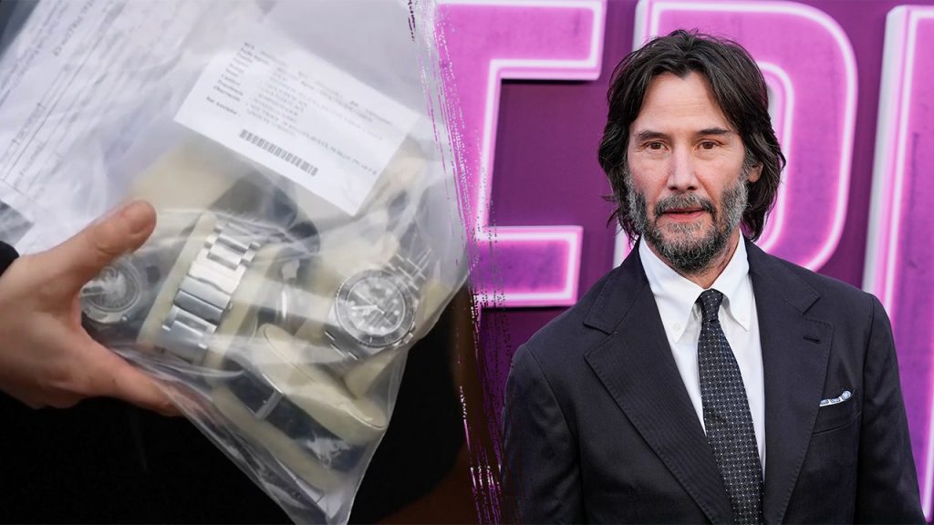 Chilean authorities hand over 5K in watches stolen from Keanu Reeves to the FBI Chilean authorities hand over 5K in watches stolen from Keanu Reeves to the FBI
