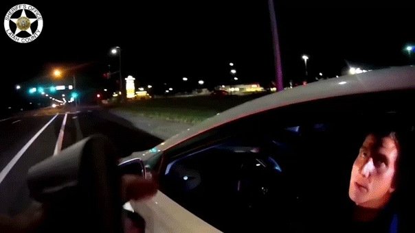 Bryan Kohberger traffic stop video shows Idaho killer driving white Hyundai linked to murders Bryan Kohberger traffic stop video shows Idaho killer driving white Hyundai linked to murders