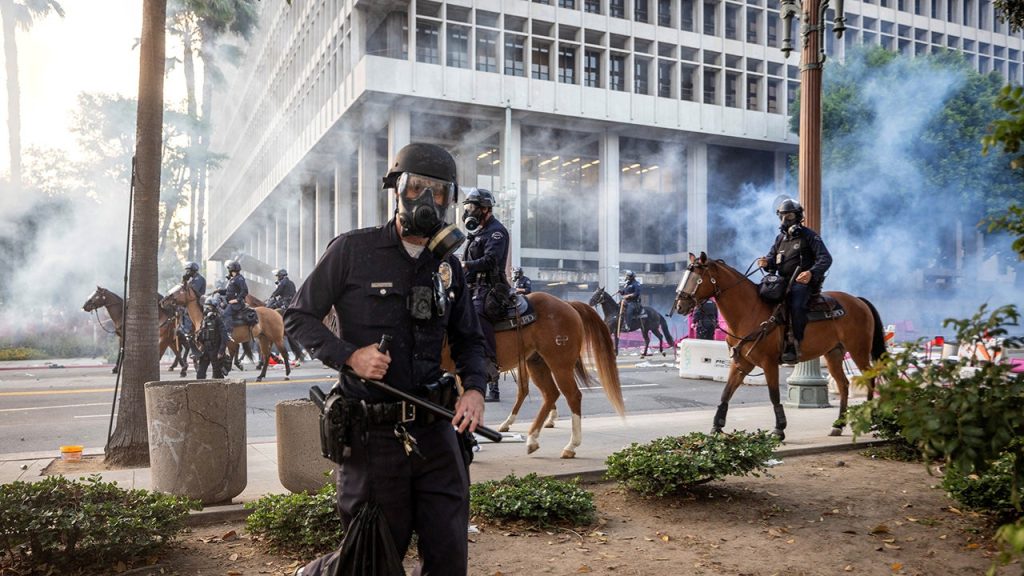 LA officials charge over 40 anti-ICE protesters who allegedly assaulted officers, horses and threatened child LA officials charge over 40 anti-ICE protesters who allegedly assaulted officers, horses and threatened child