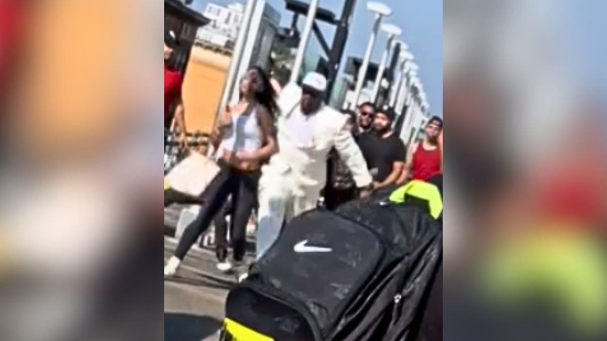 woman being chased by man