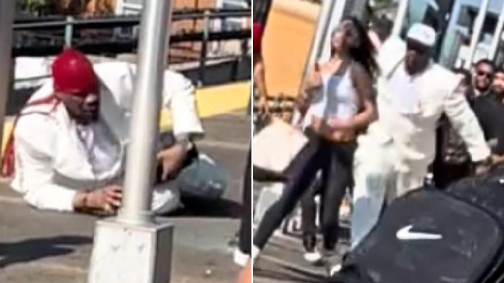 Subway riders deliver street justice to brute who grabbed screaming woman on platform Subway riders deliver street justice to brute who grabbed screaming woman on platform