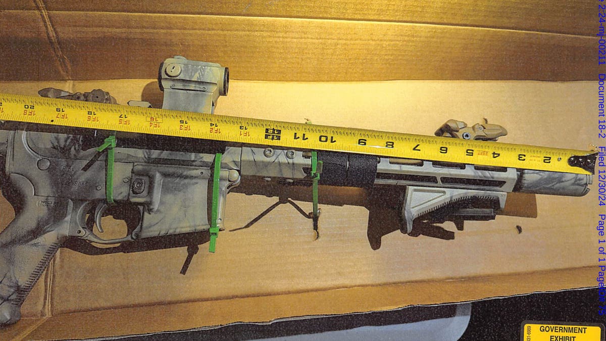 seized rifle