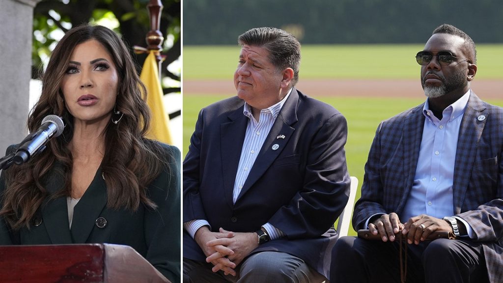Noem, in Illinois, calls out Gov. Pritzker, Chicago’s mayor over their handling of criminal illegal immigrants Noem, in Illinois, calls out Gov. Pritzker, Chicago’s mayor over their handling of criminal illegal immigrants