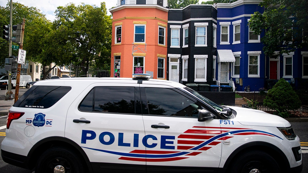 A Metropolitan Police Department car in Washington DC