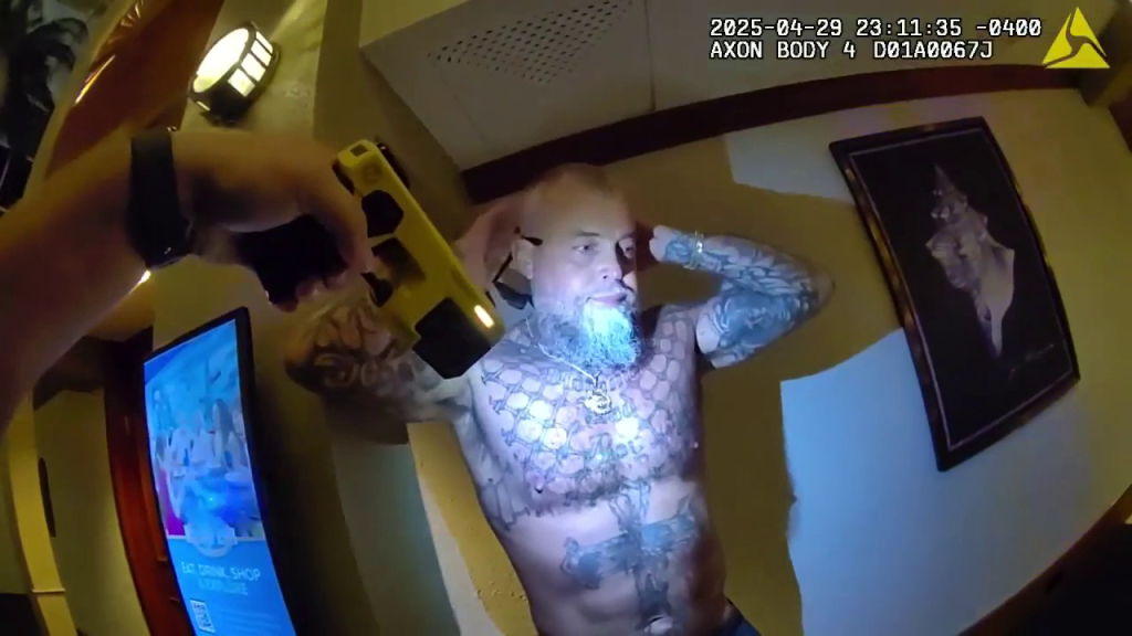 Bodycam footage shows Powerball winner arrested after kicking deputy in face Bodycam footage shows Powerball winner arrested after kicking deputy in face