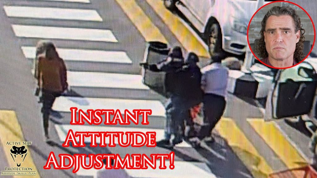 Prepared Defender Turns The Tables on Angry Attacker