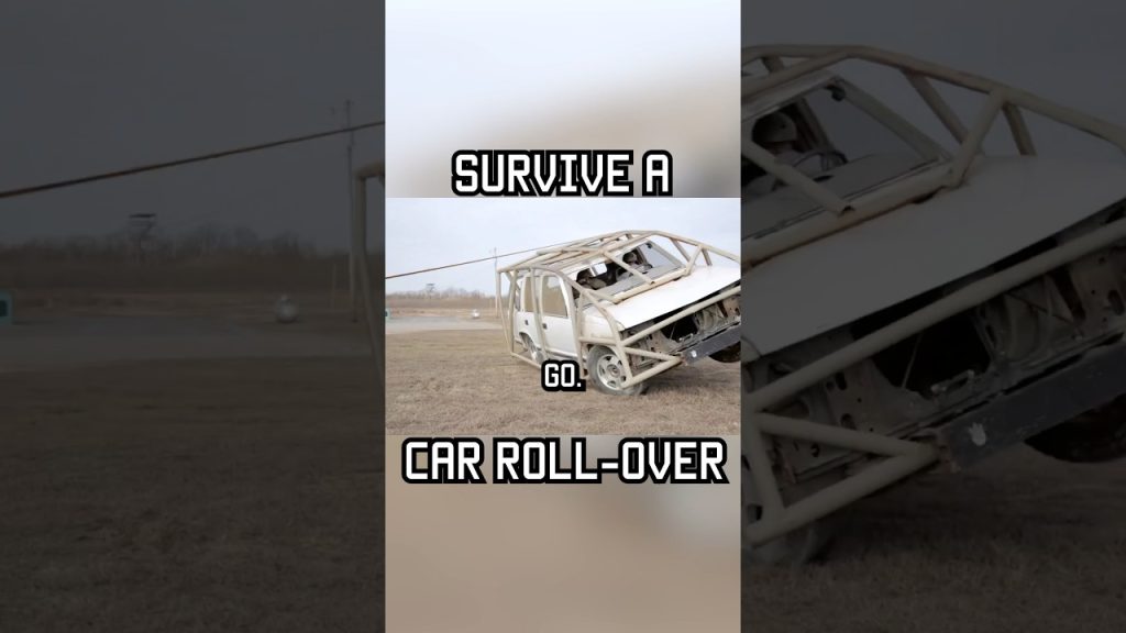 How to survive a car roll-over #shorts #car #survival