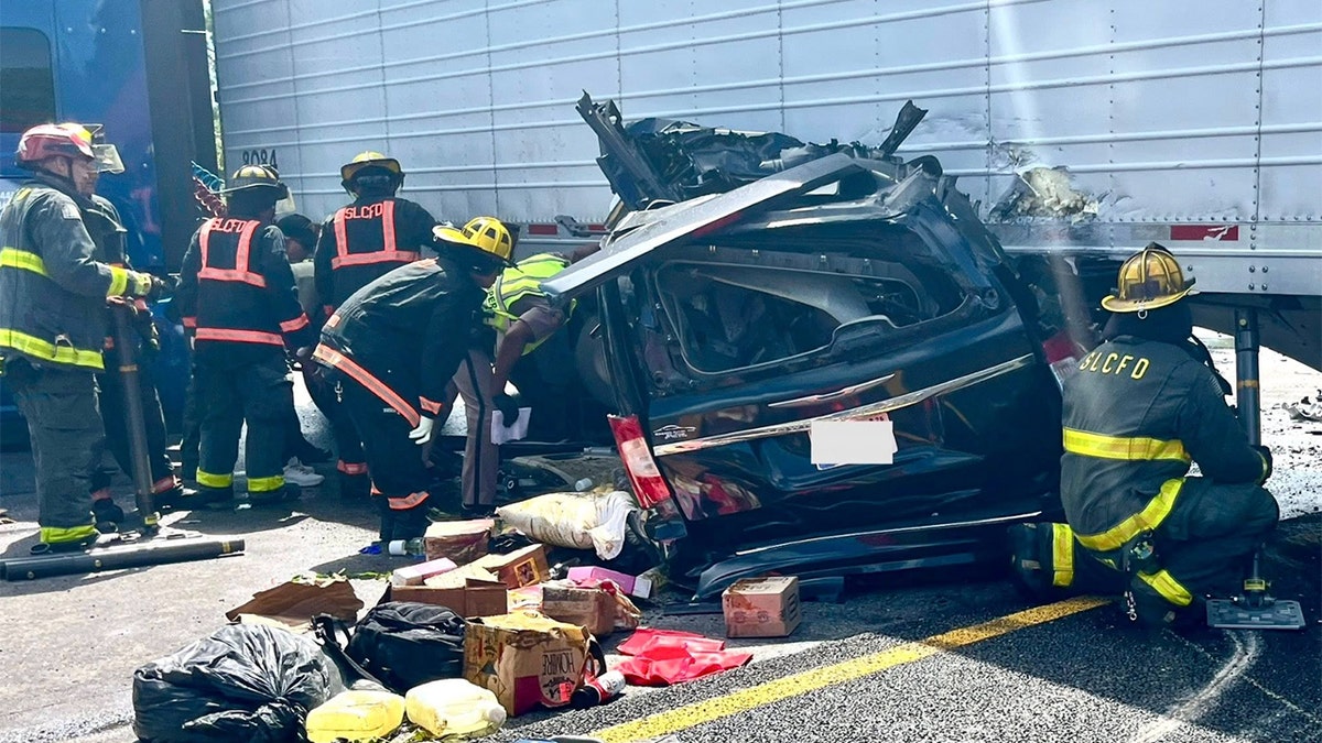 An illegal immigrant has been arrested after allegedly making an unauthorized U-turn in Florida last week that resulted in a crash that left three people dead, officials say.