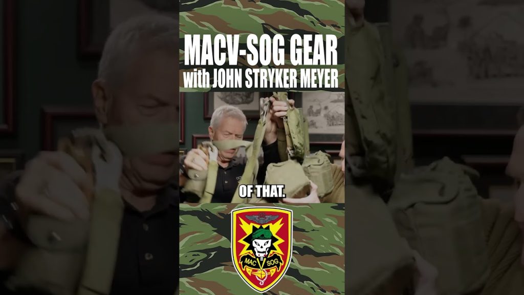 MACV-SOG Gear with John Stryker Meyer! #military #history #vietnam #shorts